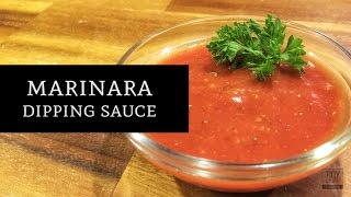 Make a Quick Marinara Dipping Sauce [upl. by Adnohsor]