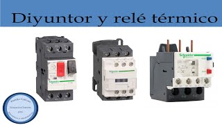 DISYUNTOR CONTACTOR Y RELE TERMICO [upl. by Nitram]