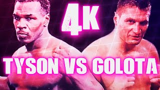 Mike Tyson vs Andrew Golota Highlights 4K [upl. by Emaj]