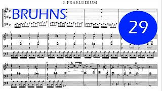 Bruhns  Prelude in E Minor The Little tuned into E29 [upl. by Del]