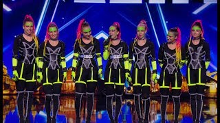 ČESKO SLOVENSKO MÁ TALENT 2018  Tron Girls [upl. by Goddard]