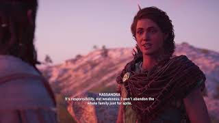 Assassins Creed Odyssey  Kassandra amp Alexios Meeting All Choices [upl. by Nosimaj]