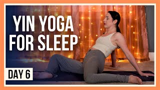 15 min Sleep Yoga – Day 6 YIN YOGA FOR SORE MUSCLES [upl. by Warrick523]