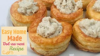 Creamy chicken volauvents [upl. by Adnylem]