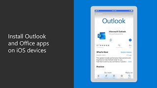 How to install Outlook and Office apps on iOS devices [upl. by Mohammad]