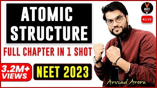 Atomic Structure Class 11 One Shot  Chemistry Class 11 Chapter 2  NEET 2023  CBSE  NCERT [upl. by Nerradal]