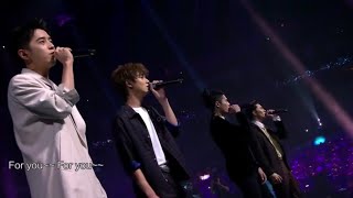 F4  FOR YOU LIVE PERFORMANCE [upl. by Naenej]