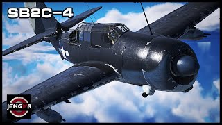 BADASS BOMBER SB2C4  USA  War Thunder [upl. by Matlick68]