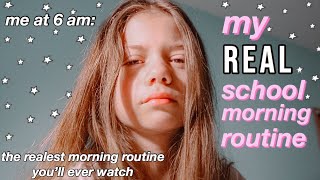 my REAL school morning routine 2020 [upl. by Wiedmann406]