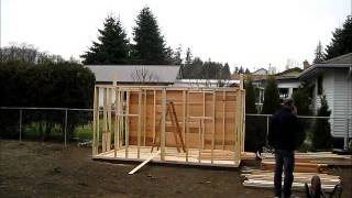 Yard Kit 12 X 8 Shed assembly [upl. by Naoma601]