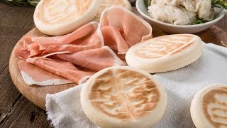 Tigelle o crescentine FATTE IN CASA RICETTA PERFETTA [upl. by Eniamirt]