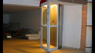 Mini Residential Lift Elevator Small Home Elevator Lift [upl. by Ynnek]