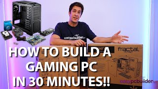 How to Build a PC in 30 minutes with EasyPCBuilder  Gaming PC [upl. by Leslie838]