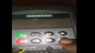 Siemens Micromaster 420 Quick Commissioning [upl. by Isis]