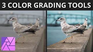 3 Tools For Color Grading In Affinity Photo  Beginner Tutorial [upl. by Wilow762]