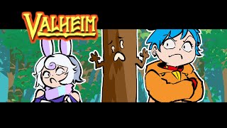 Tree Ruining Friendships  VALHEIM  EP8 [upl. by Donia]