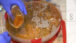 Making A Large Round Resin Mold [upl. by Jacques]