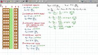 Cálculo Transmitancia Térmica [upl. by Laup]