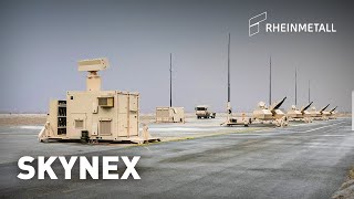 Rheinmetall Air Defence – Oerlikon Skynex air defence system [upl. by Emyaj]