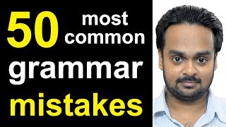 50 MOST COMMON MISTAKES in English Grammar  Error Identification amp Correction [upl. by Katsuyama456]