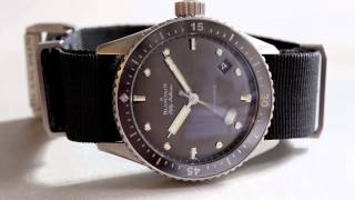 A Week On The Wrist The Blancpain Fifty Fathoms Bathyscaphe [upl. by Nichola]