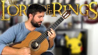 THE LORD OF THE RINGS Concerning Hobbits Shire Theme  Classical Guitar Cover [upl. by Seif]