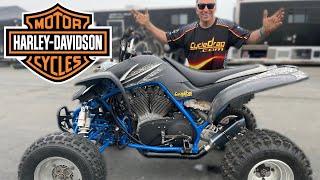 INSANE HARLEY DAVIDSON 4 WHEELER [upl. by Blum]