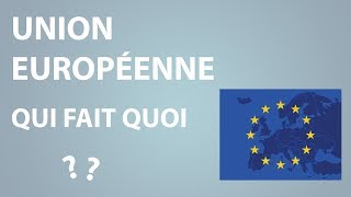 LUnion Européenne  qui fait quoi [upl. by Anit]