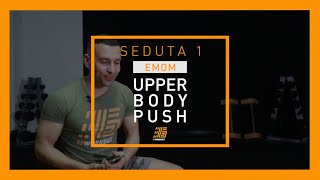 35WORKOUT 1 Pettorali  Spalle  Tricipiti  Allenamento Online Casa [upl. by Enyehc]