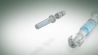 Chemfort®  Drug Administration using a Luer Lock Adaptor and a Syringe Adaptor [upl. by Nner]