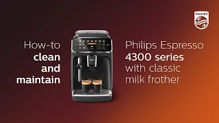 Philips 4300 CMF  how to clean and maintain [upl. by Calie]