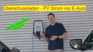 PV Strom Überschussladen mit der Mennekes Wallbox [upl. by Meras55]