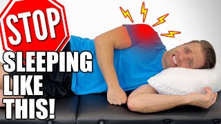 Sleep Better TONIGHT How To Sleep With Shoulder Pain [upl. by Monika]