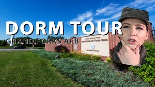 Air Force dorm tour Grand Forks ND  Elora Jean [upl. by Nich]