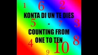 Learn Papiamento  Lesson 2  Counting 1 to 10 [upl. by Otineb305]