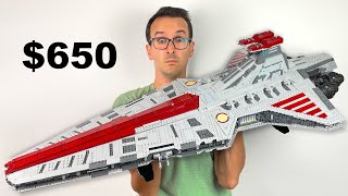 LEGO Star Wars Venator Review [upl. by Eldnek]