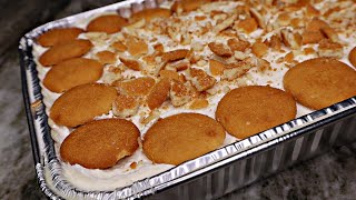 Quick and Easy Banana Pudding Homemade Banana Pudding [upl. by Dorris982]