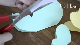 Mariposas de papel  DIY  Elle España [upl. by Lundt]