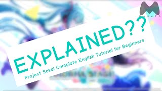 Project Sekai Colorful Stage Complete English Tutorial for Beginners [upl. by Nrehtak298]