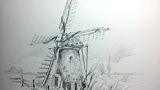 MOLEN tekenen voor beginners [upl. by Ittocs19]