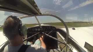 Rans S10 Pilot loses prop makes a dead stick landing [upl. by Rebeh]