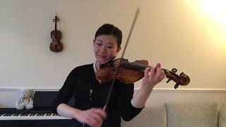 ABRSM Grade 4 Violin Exam 20202023 C1 Petite rhapsodie hongroise [upl. by Sirref]