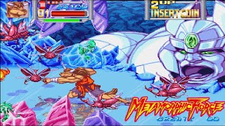 Arcade メタモルフィックフォース  Metamorphic Force  Full Game [upl. by Hereld215]