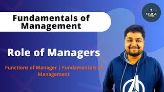 Fundamentals of Management  Functions of Manager [upl. by Eilssel372]