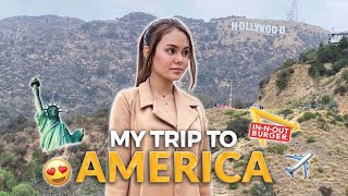 AMERICA TRAVEL VLOG  IVANA ALAWI [upl. by Dosh]