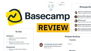 Basecamp Ultimate Project Management Review [upl. by Ramhaj]