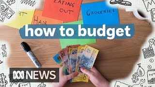 Simple ways to budget and save money  ABC News [upl. by Aerbma837]