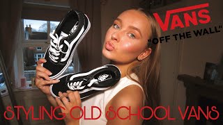 Vans Old Skool  How I Style Trainers [upl. by Treve]