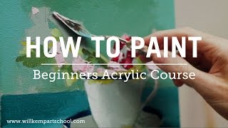 Beginners Acrylic Painting Course [upl. by Benoite617]