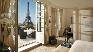 SHANGRILA PARIS  Best luxury hotel in Paris full tour in 4K [upl. by Glarum]